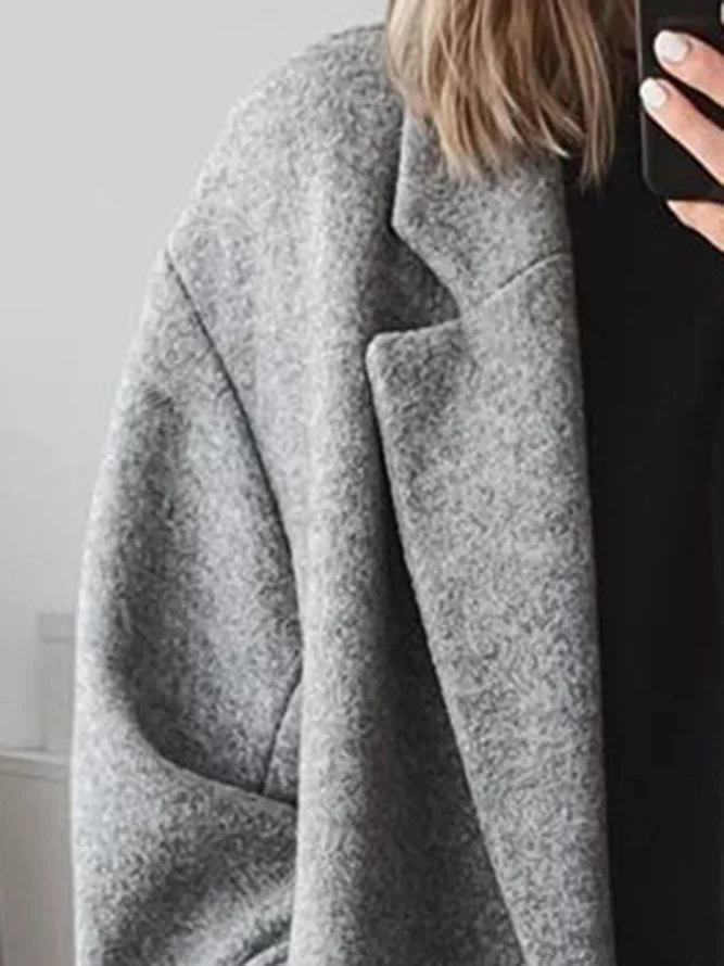 Eleganter, vielseitiger, komfortabler Oversized-Mantel für Damen