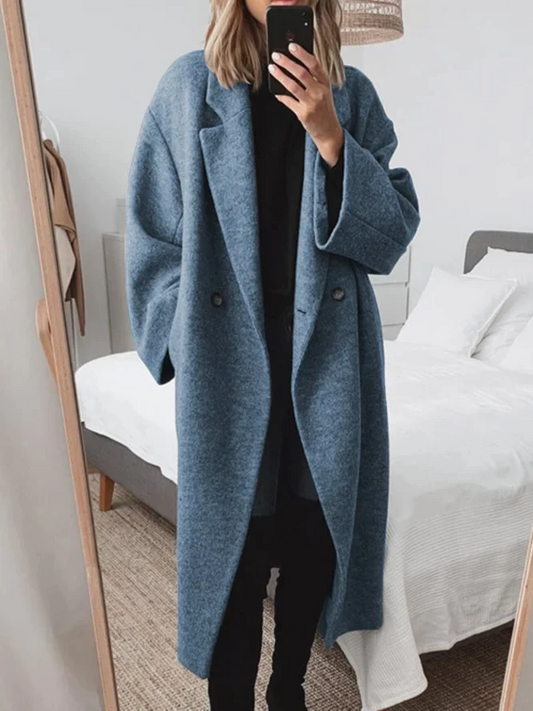 Eleganter, vielseitiger, komfortabler Oversized-Mantel für Damen