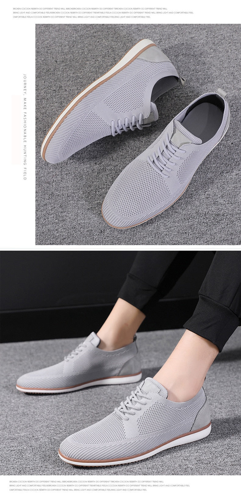 Olliver – Atmungsaktive, elegante Herrenschuhe