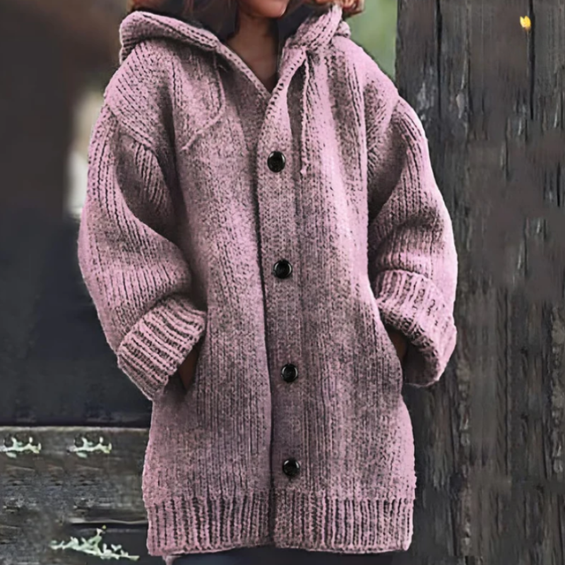 Luxuriöse, gemütliche, stylische Winterjacke für Damen