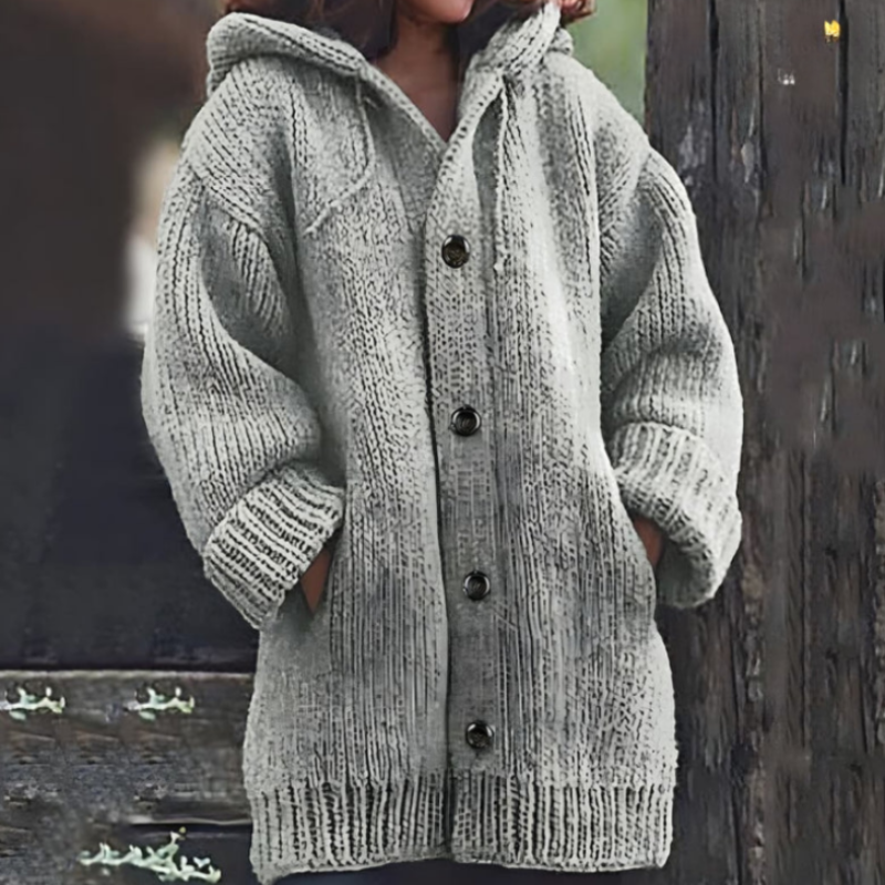 Luxuriöse, gemütliche, stylische Winterjacke für Damen