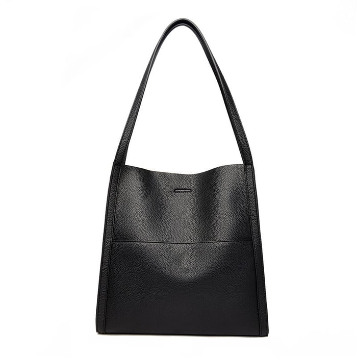 Klassische, elegante, vielseitige Ledertasche für Damen