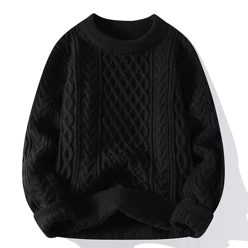 Gemütlicher, eleganter, Zopfmuster Pullover für Damen