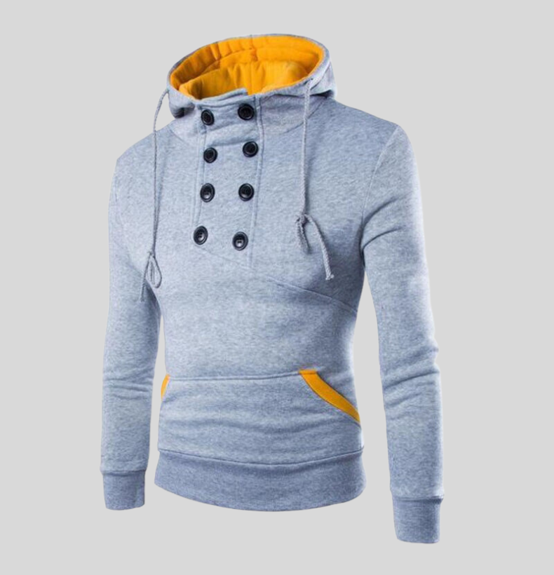 Nohr - Moderner Pullover mit schönen Knöpfen