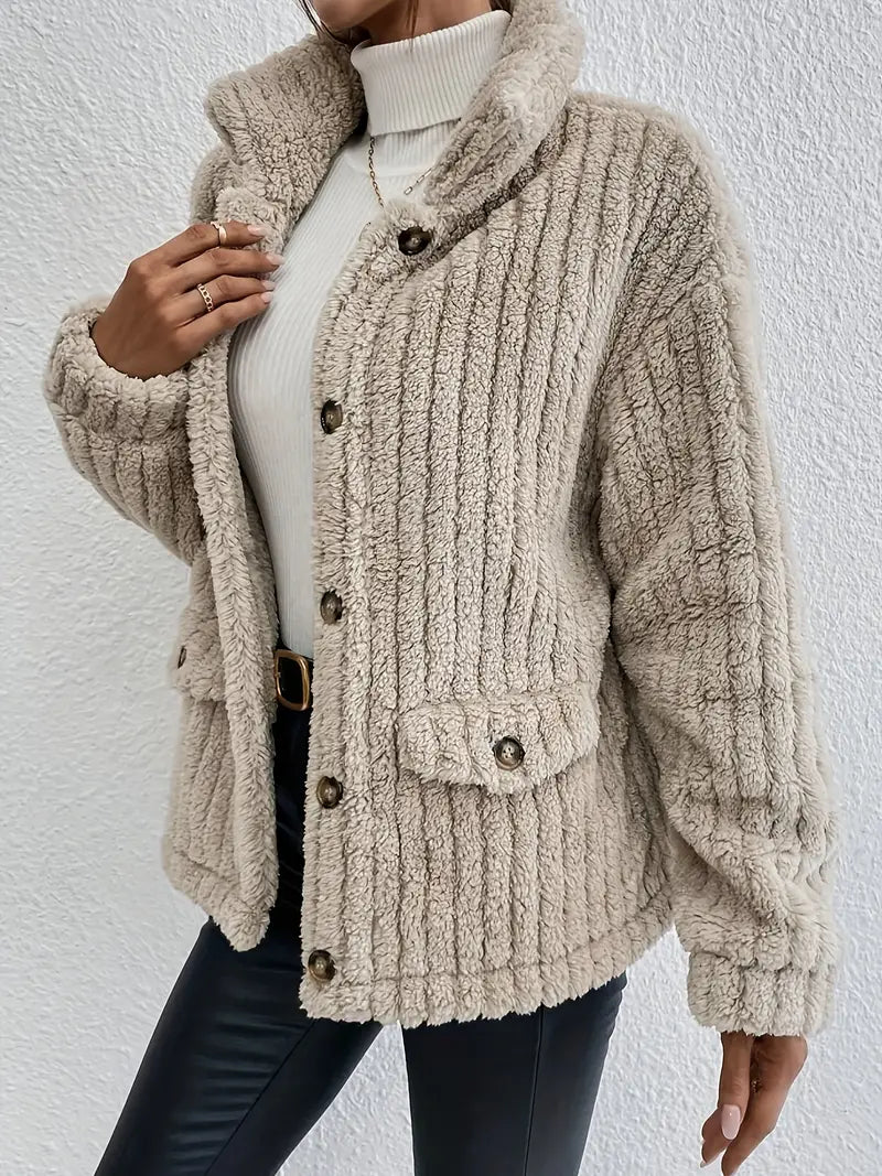 Kuscheliger weicher Strick-Cardigan mit entspannter Passform für Damen