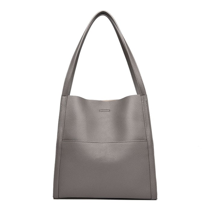 Klassische, elegante, vielseitige Ledertasche für Damen