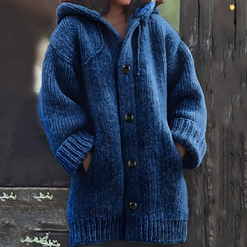 Luxuriöse, gemütliche, stylische Winterjacke für Damen