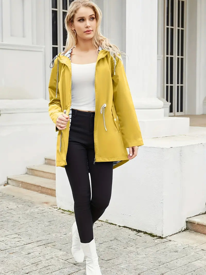 Stilvolle, praktische, elegante Regenjacke für Damen