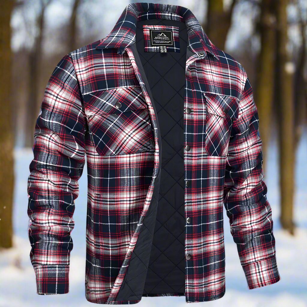 Robuste, stylische und bequeme Holzfällerjacke für Herren