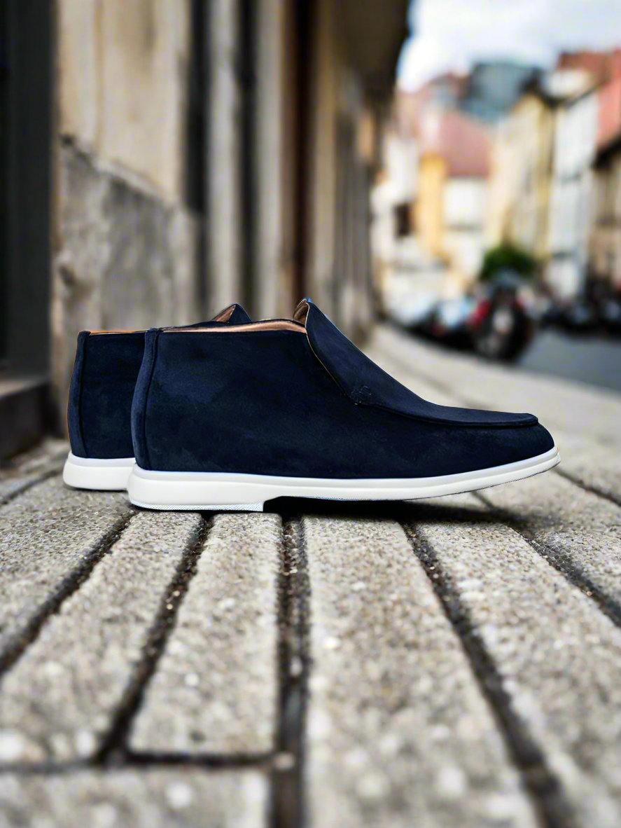 Elegante, Bequeme, Vielseitige High Loafer für Herren