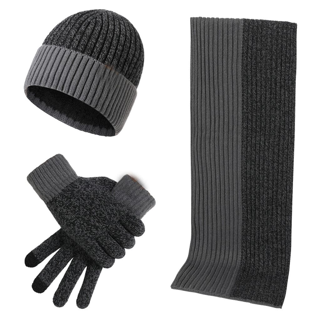 Luxuriös, stylish, bequem – Winter Strick-Set für Damen und Herren