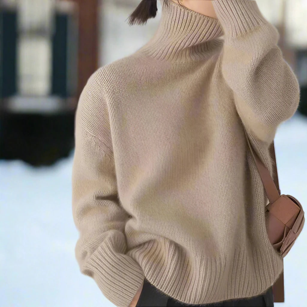 Luxuriös, Elegant, Vielseitig – Kaschmir-Rollkragenpullover für Damen