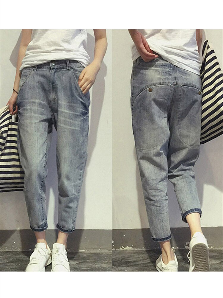 hochwertige, moderne denim jeans für Damen