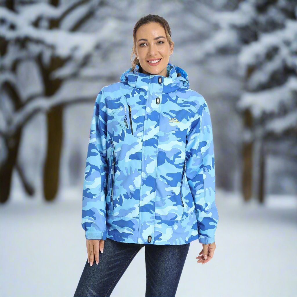 Warme, wasserabweisende, funktionale Isolationsjacke Damen