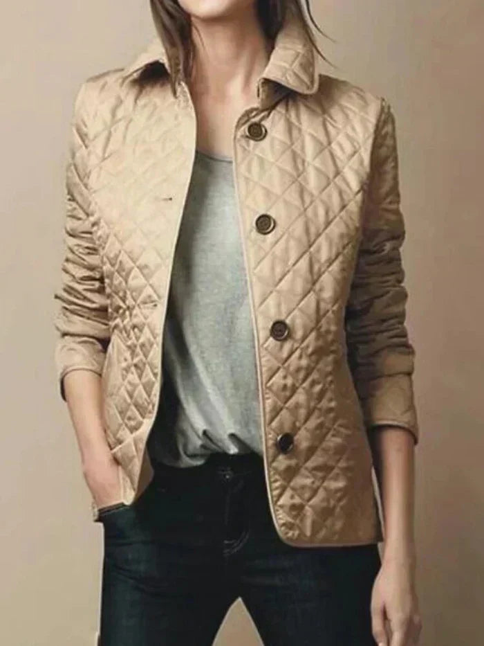 Leichte, elegante, gesteppte Jacke für Damen