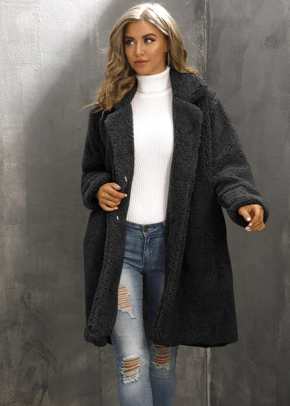 Elegante, vielseitige und gemütliche Winterjacke für Damen