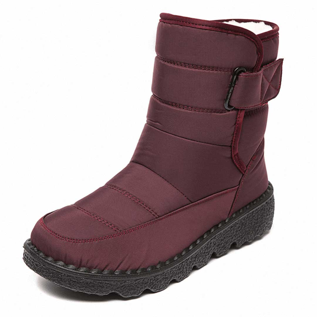 Luxuriöse, bequeme und trendige wasserdichte Winterstiefel für Damen