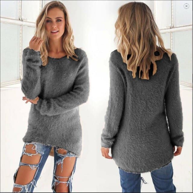 Sala - Langer Pullover mit modischem Stil