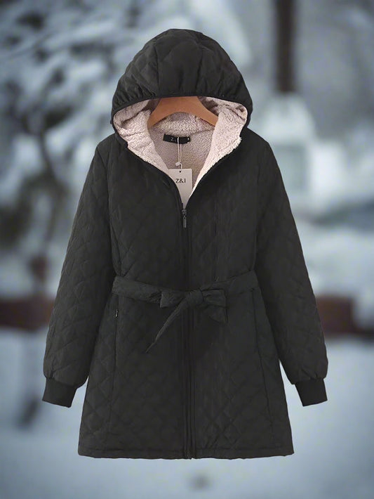 Elegante, gemütliche, isolierende Winterparka für Damen