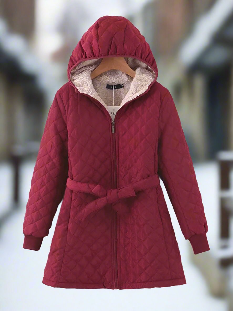 Elegante, gemütliche, isolierende Winterparka für Damen