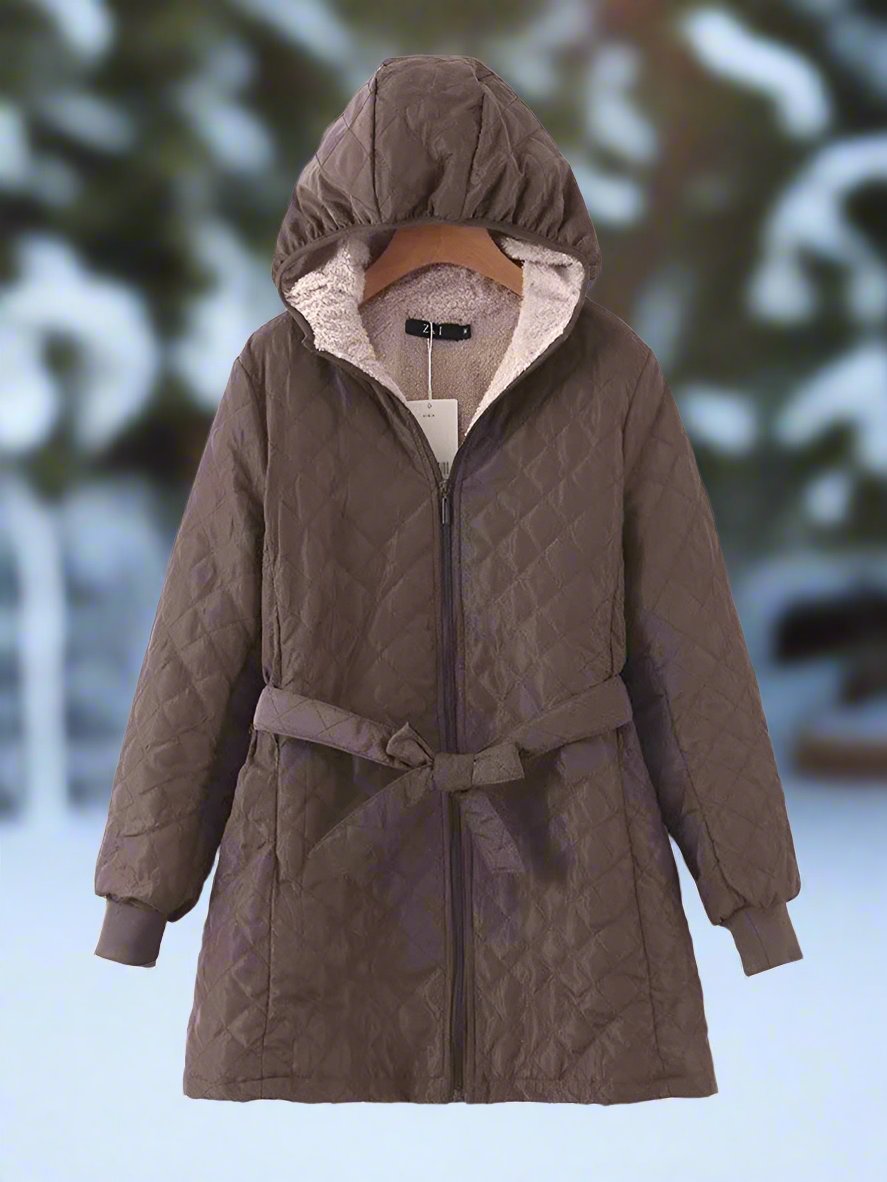 Elegante, gemütliche, isolierende Winterparka für Damen