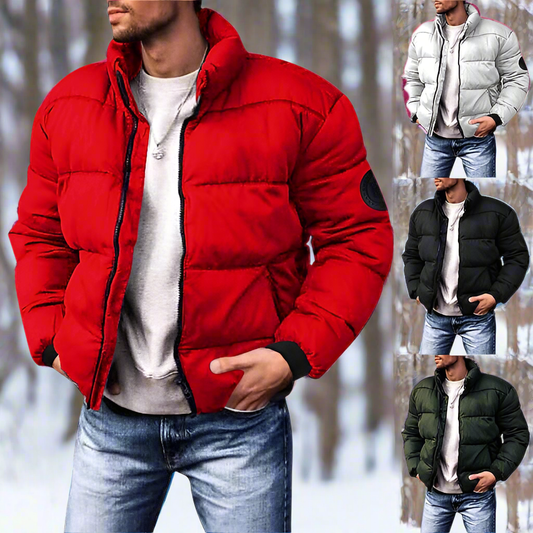 Warme, leichte, stylische Daunen-Winterjacke für Herren