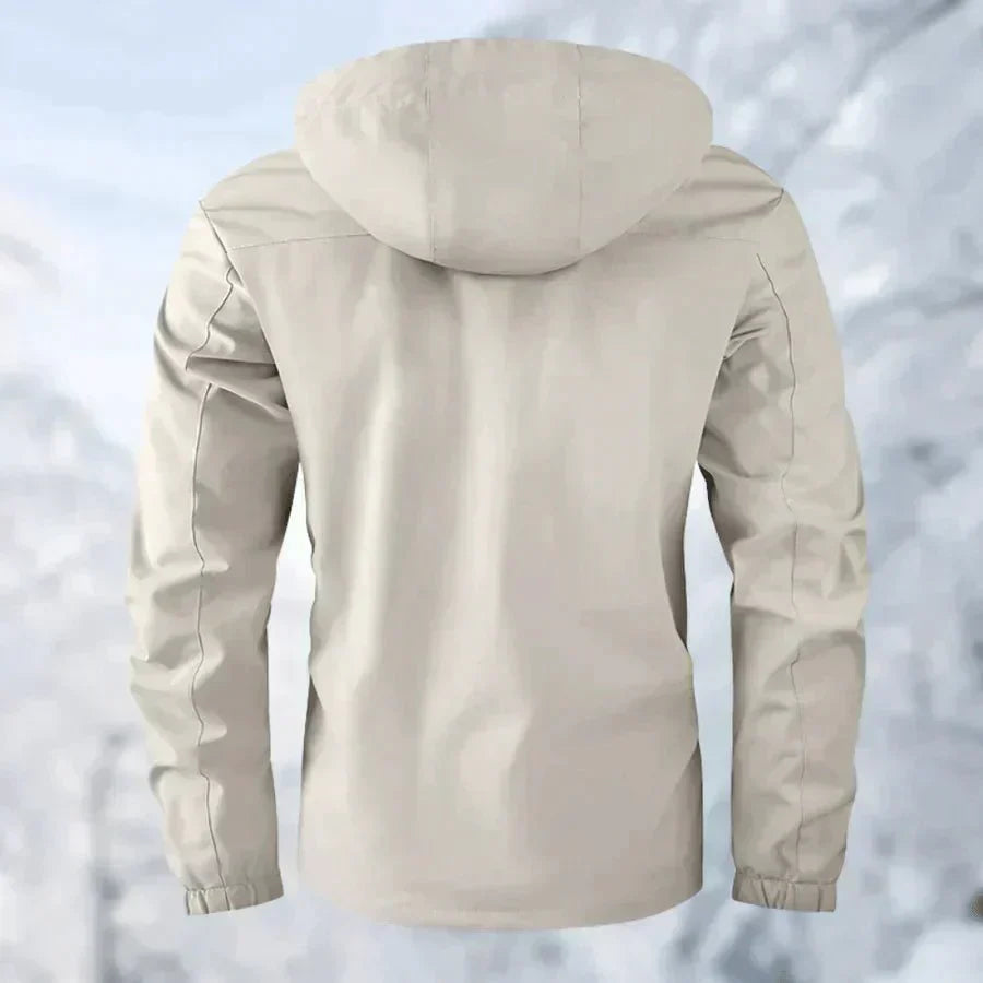 Wind- und wasserdichte Outdoor-Jacke, modern, bequem, funktional für Herren