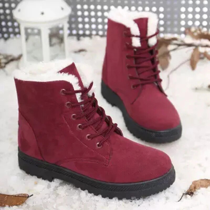 Gemütliche, stylische und isolierte Winterstiefel für Damen