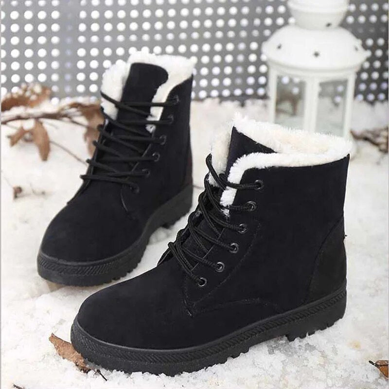 Gemütliche, stylische und isolierte Winterstiefel für Damen