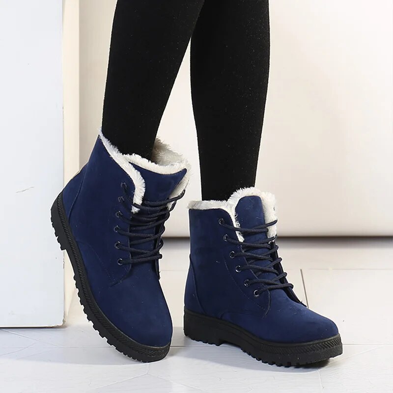 Gemütliche, stylische und isolierte Winterstiefel für Damen