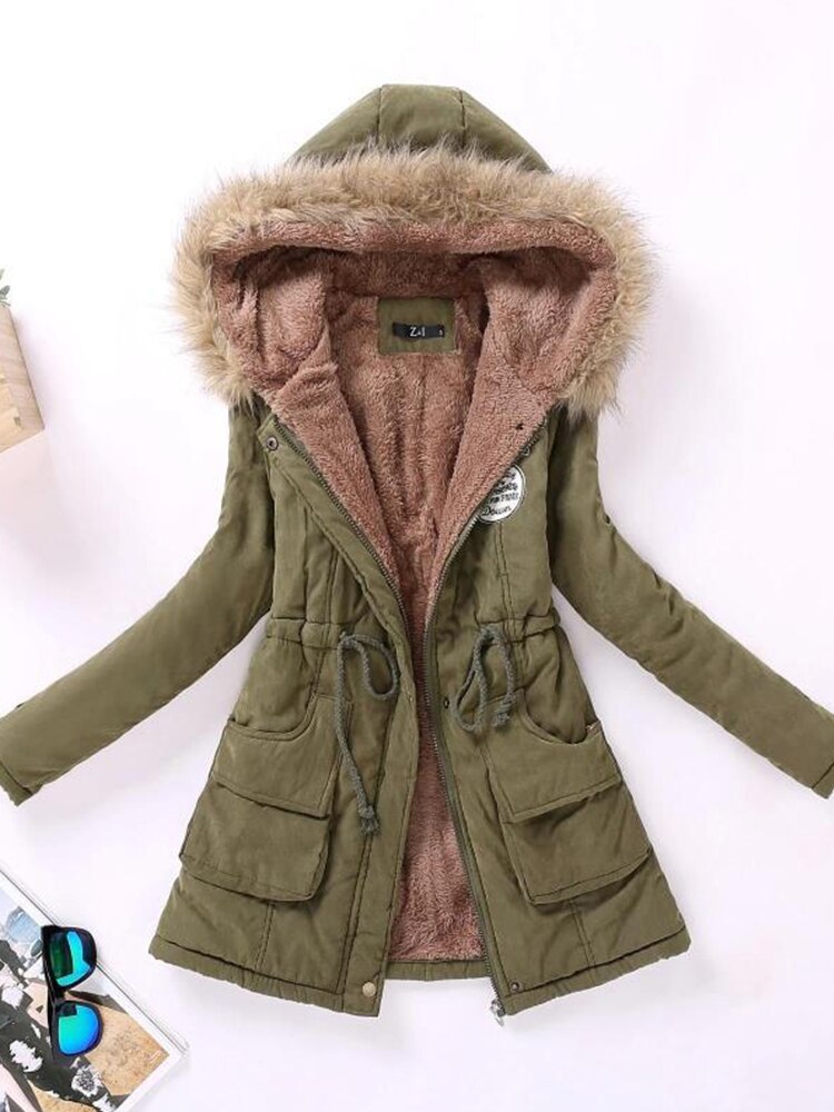 Stylische, gemütliche und vielseitige Winterjacke für Damen