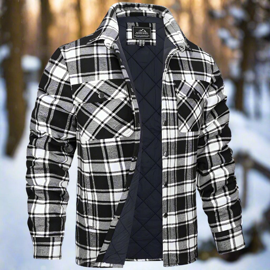 Robuste, stylische und bequeme Holzfällerjacke für Herren