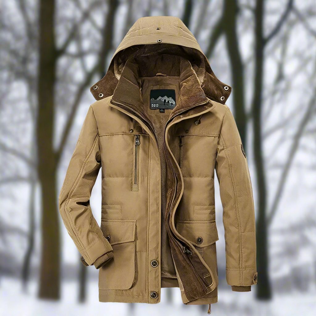 Warme, strapazierfähige und stylische Winterjacke für Herren