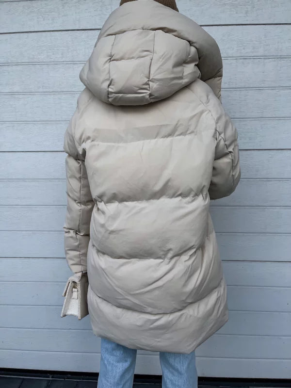 Moderne Oversize Wärmende Jacke für Damen