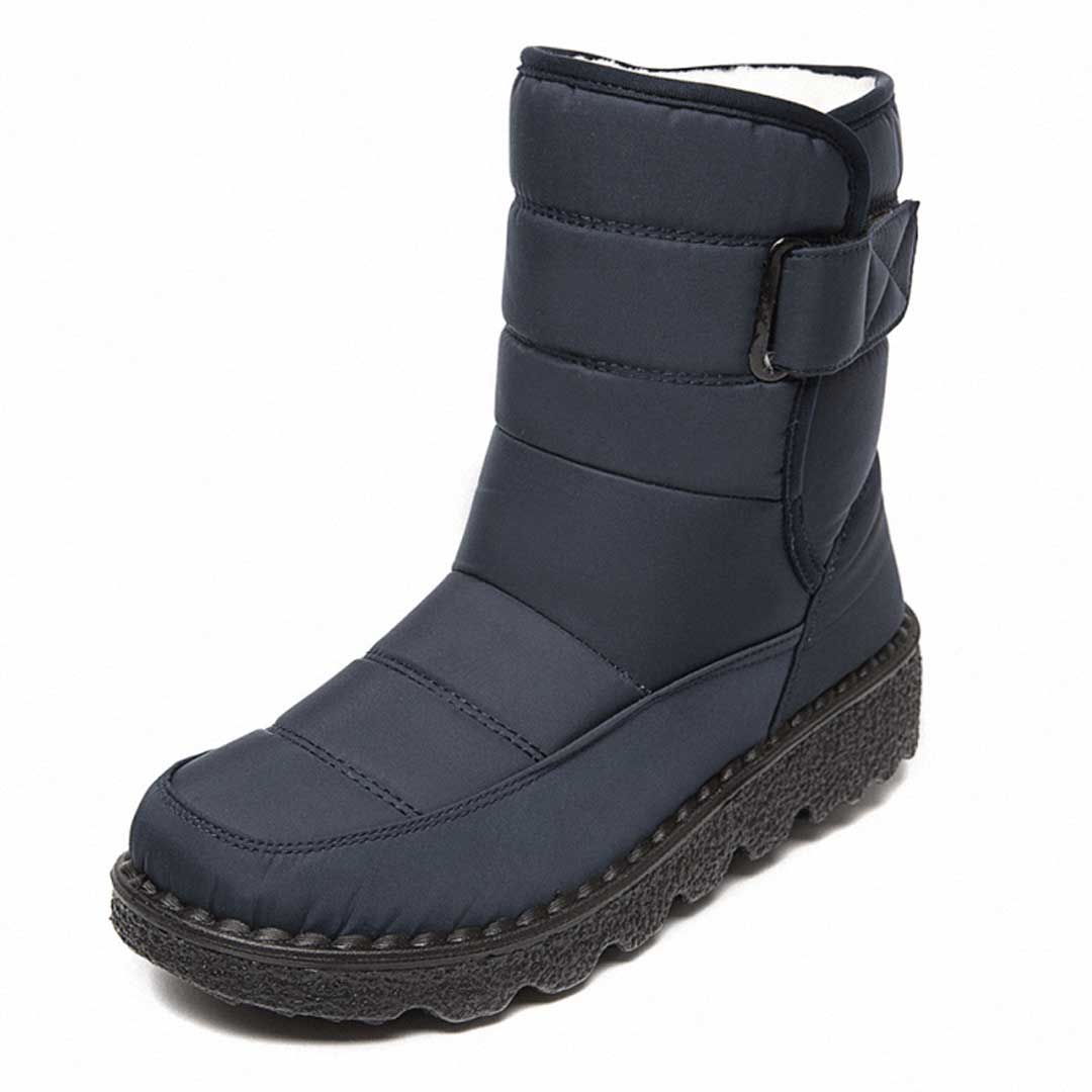 Luxuriöse, bequeme und trendige wasserdichte Winterstiefel für Damen