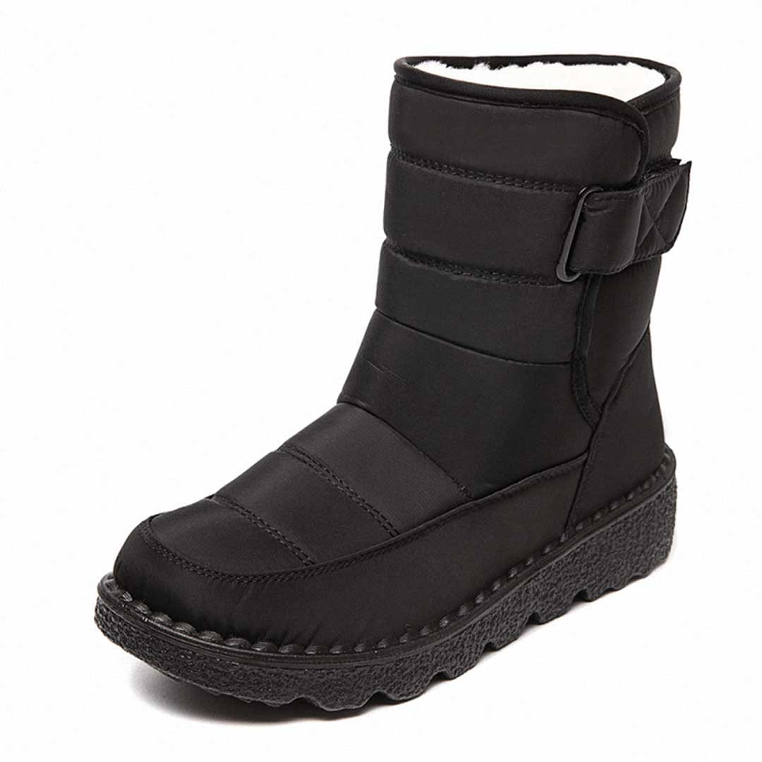 Luxuriöse, bequeme und trendige wasserdichte Winterstiefel für Damen