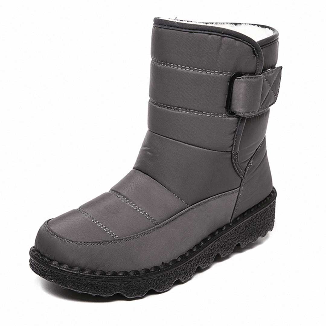 Luxuriöse, bequeme und trendige wasserdichte Winterstiefel für Damen