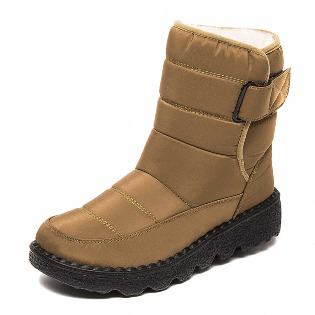 Luxuriöse, bequeme und trendige wasserdichte Winterstiefel für Damen